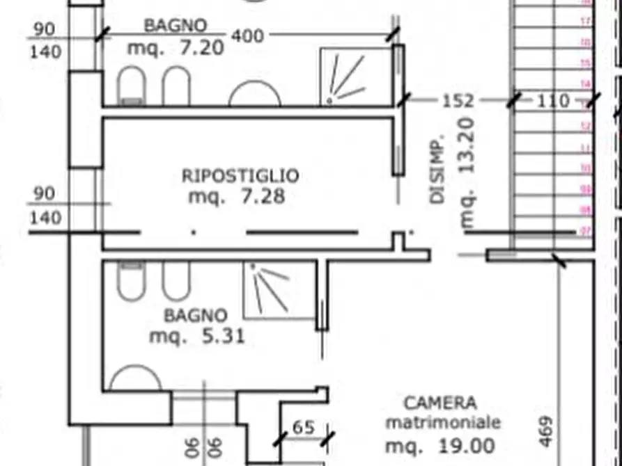 Immagine 8 di Casa bifamiliare in vendita  a Vigonza