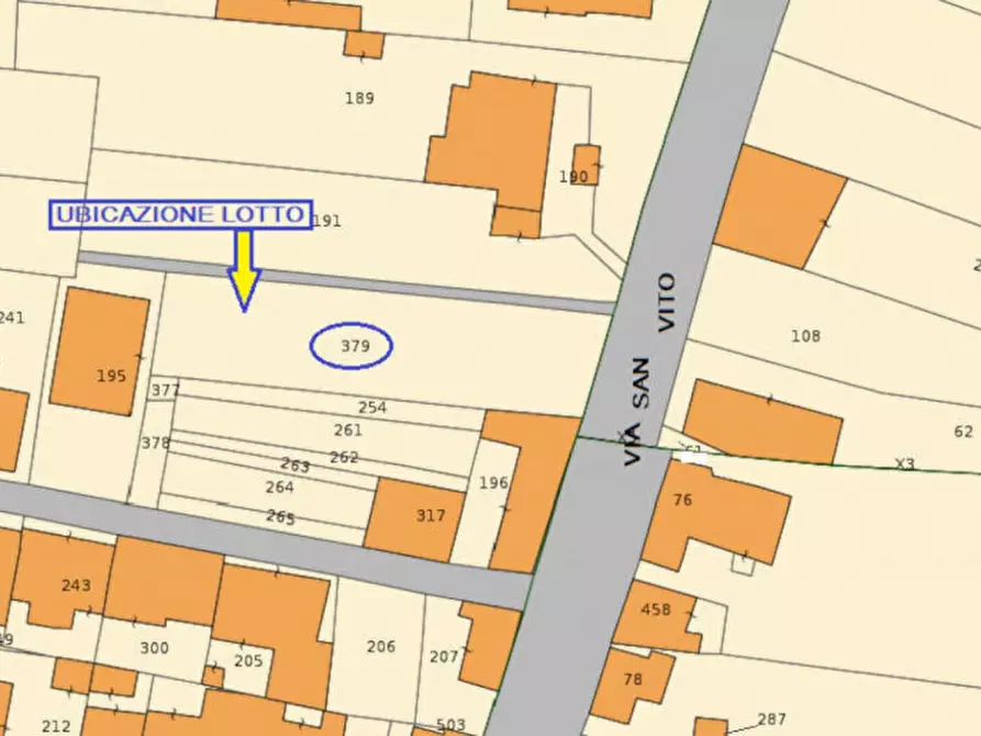 Immagine 2 di Terreno in vendita  in Via S. Vito, 91015 Custonaci TP, Italia a Custonaci