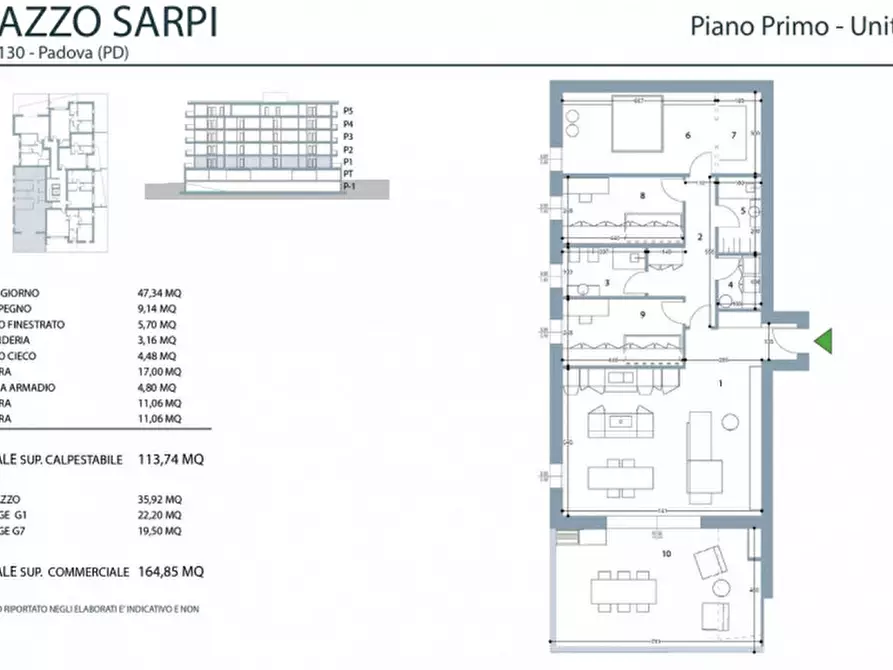 Immagine 17 di Appartamento in vendita  in VIA PAOLO SARPI a Padova