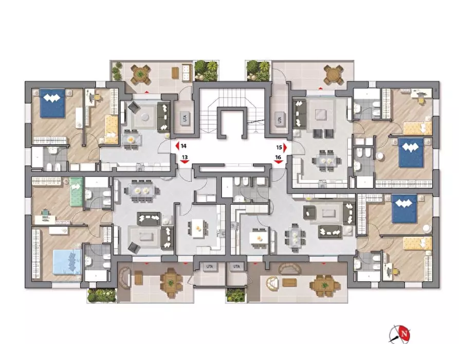 Immagine 7 di Appartamento in vendita  in via Commenda 5 a San Lazzaro Di Savena