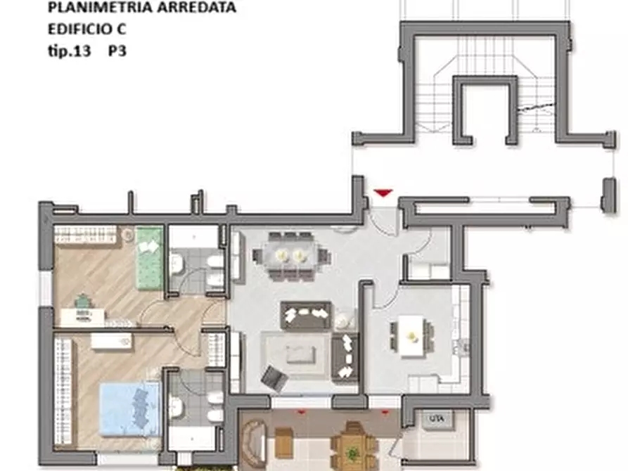 Immagine 8 di Appartamento in vendita  in via Commenda 5 a San Lazzaro Di Savena