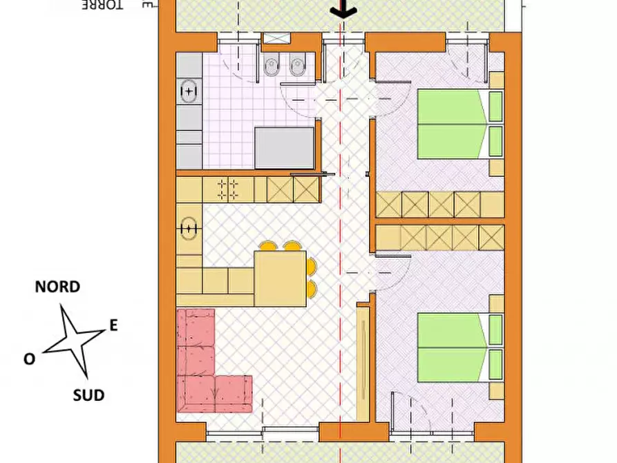 Immagine 12 di Attico in vendita  in Segno, via di Cort a Predaia