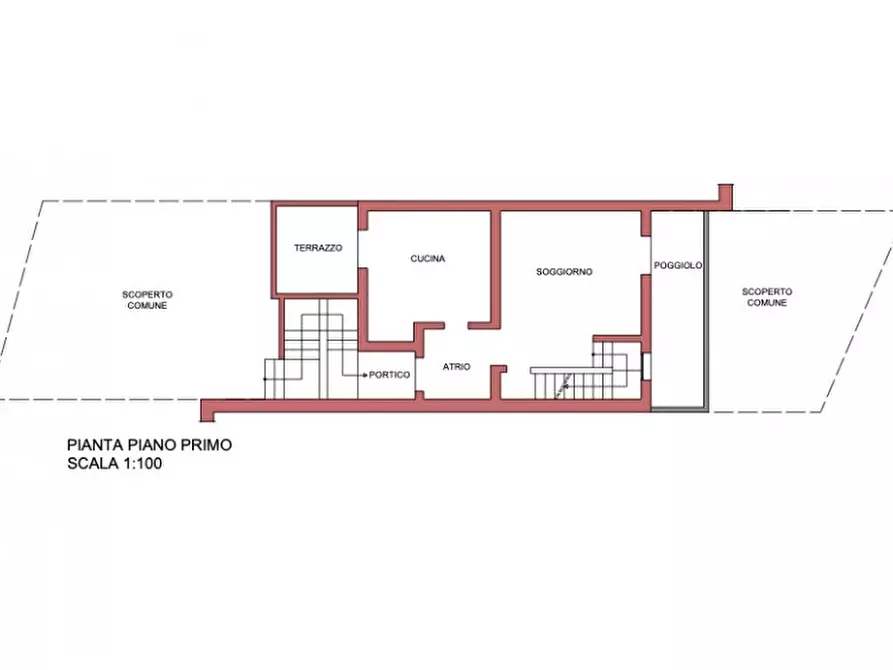 Immagine 32 di Villetta a schiera in vendita  in Via Rodari 12 a Noventa Di Piave