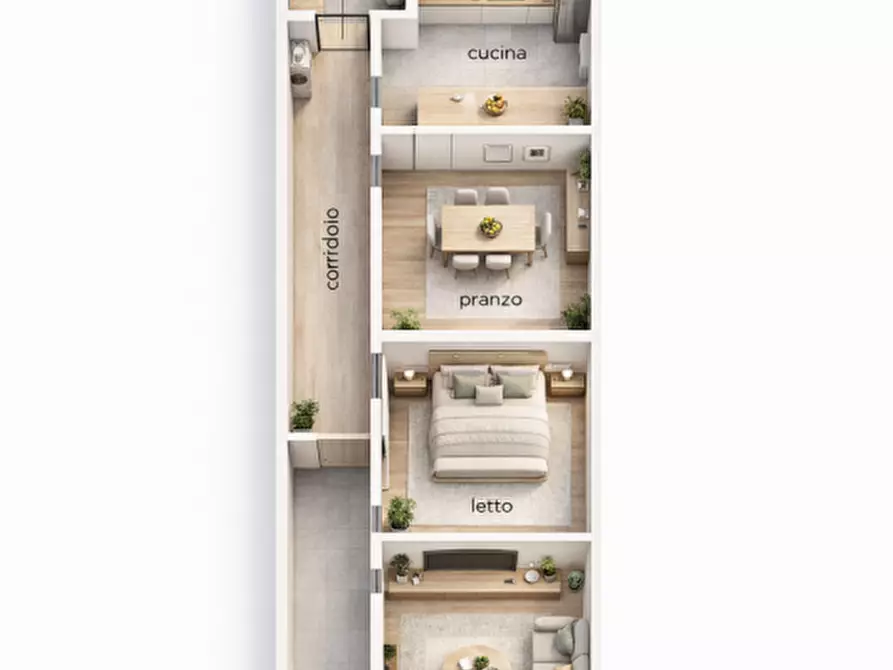 Immagine 48 di Casa bifamiliare in vendita  in Via Galilei a Matino