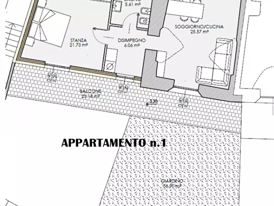 Immagine 7 di Appartamento in vendita  a Borgo D'anaunia