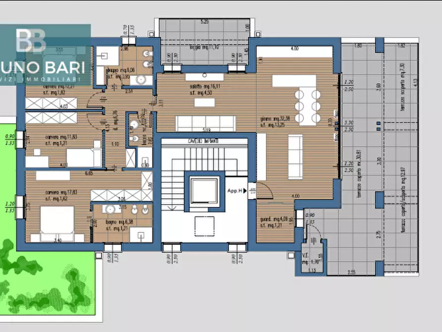 Immagine 3 di Attico in vendita  in Viale della Libertà a Pordenone