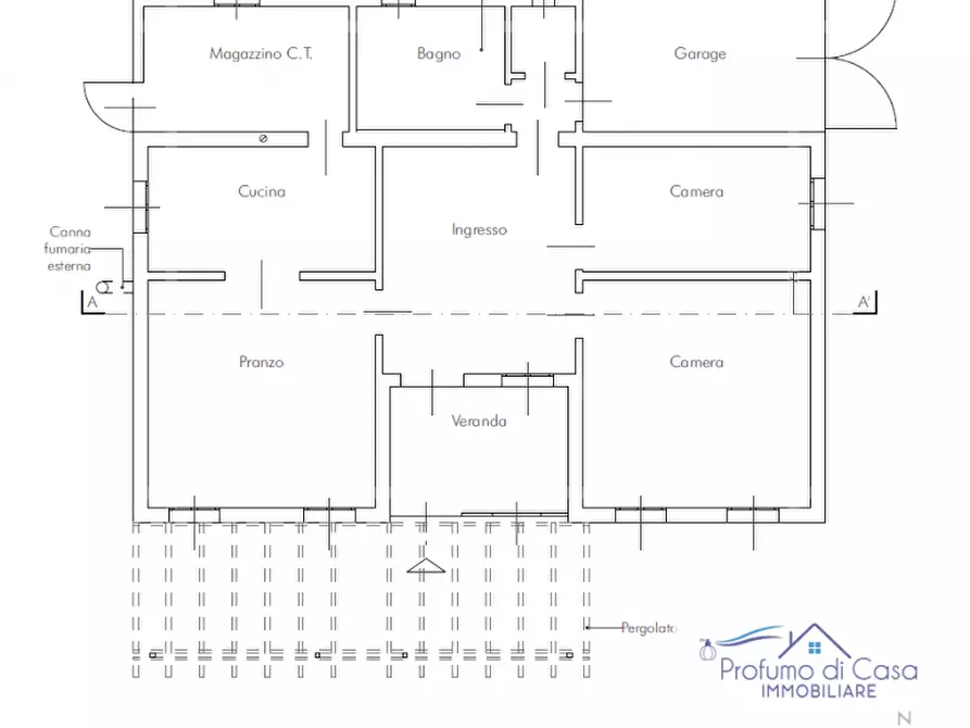 Immagine 12 di Casa indipendente in vendita  in Via Marco Polo a Camponogara