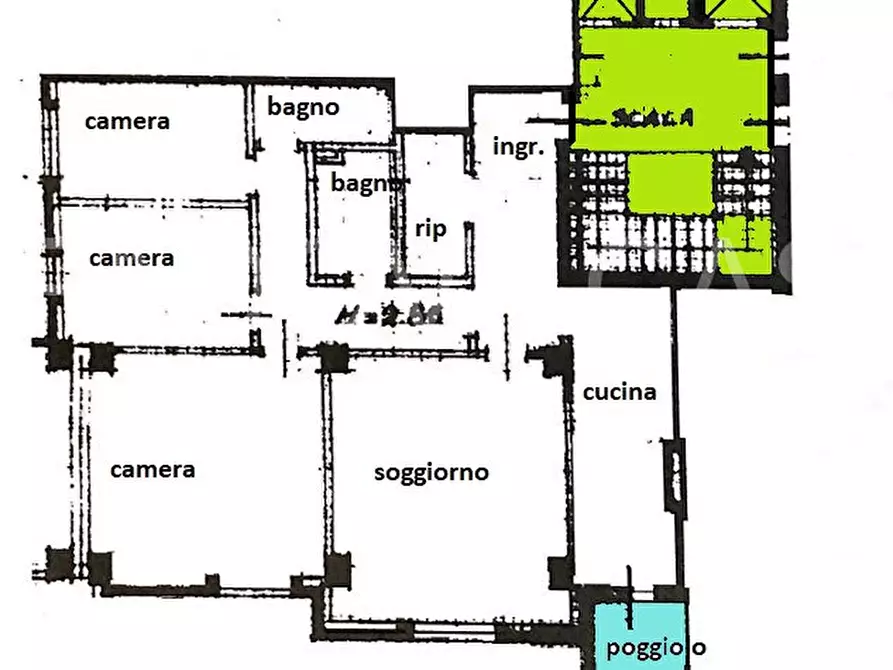 Immagine 1 di Appartamento in vendita  in via Palestro a Padova