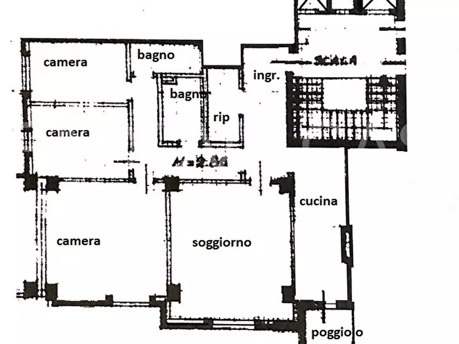 Immagine 14 di Appartamento in vendita  in via Palestro a Padova