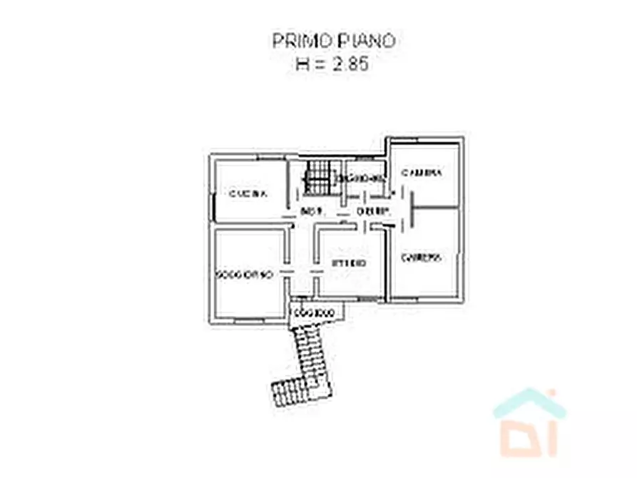 Immagine 51 di Casa indipendente in vendita  in via dei Banduzzi 52 a Bagnaria Arsa