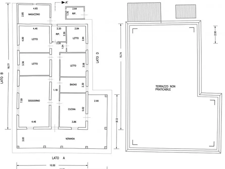 Immagine 28 di Villa in vendita  in Via Madonna delle Grazie a Avola