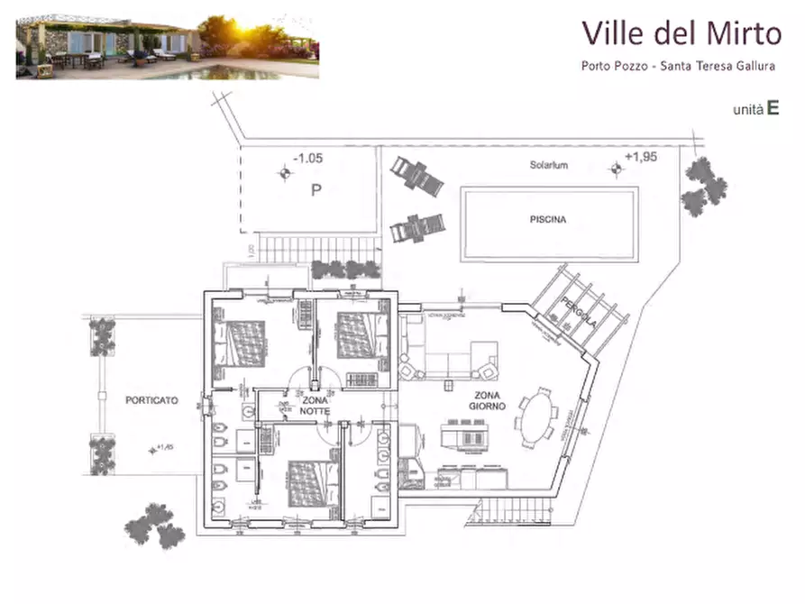 Immagine 21 di Villa in vendita  in PORTO POZZO a Santa Teresa Gallura