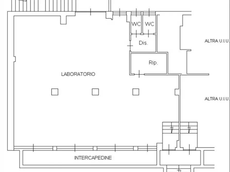 Immagine 8 di Laboratorio in vendita  in Via Apelle a Milano