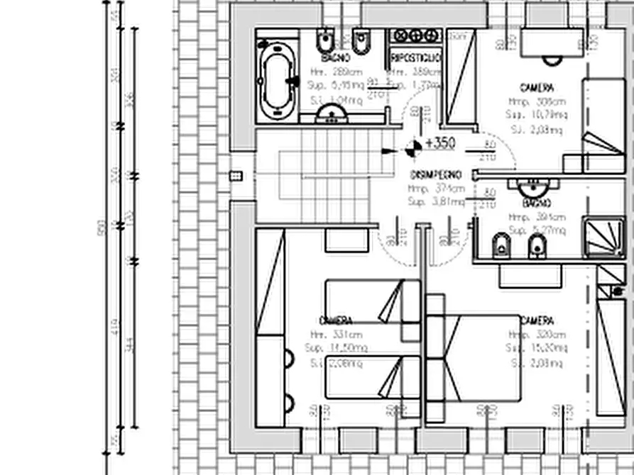 Immagine 12 di Villetta a schiera in vendita  in Via Molino a Silea