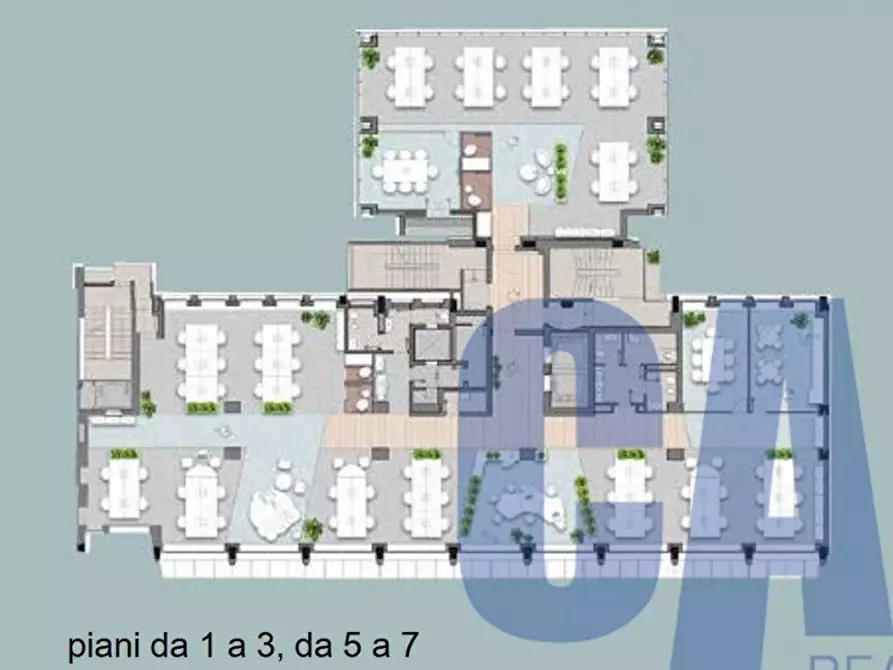 Immagine 11 di Ufficio in affitto  in VIA PIERO DELLA FRANCESCA a Milano