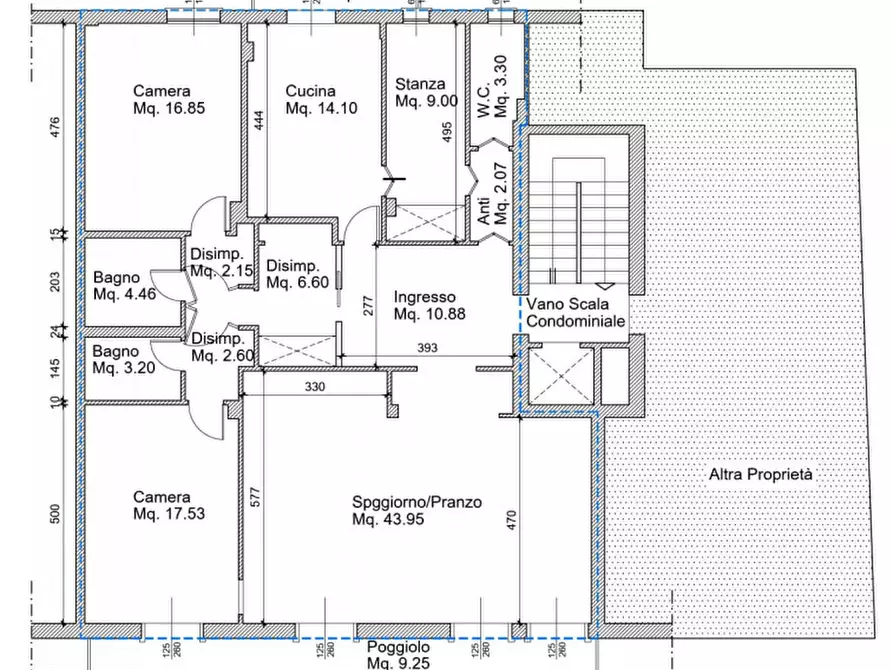 Immagine 25 di Appartamento in vendita  in Corso Milano a Padova