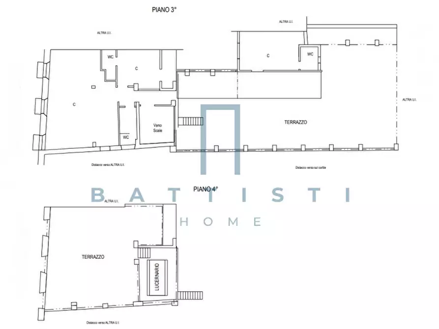 Immagine 32 di Attico in affitto  in Piazza del Colosseo a Roma