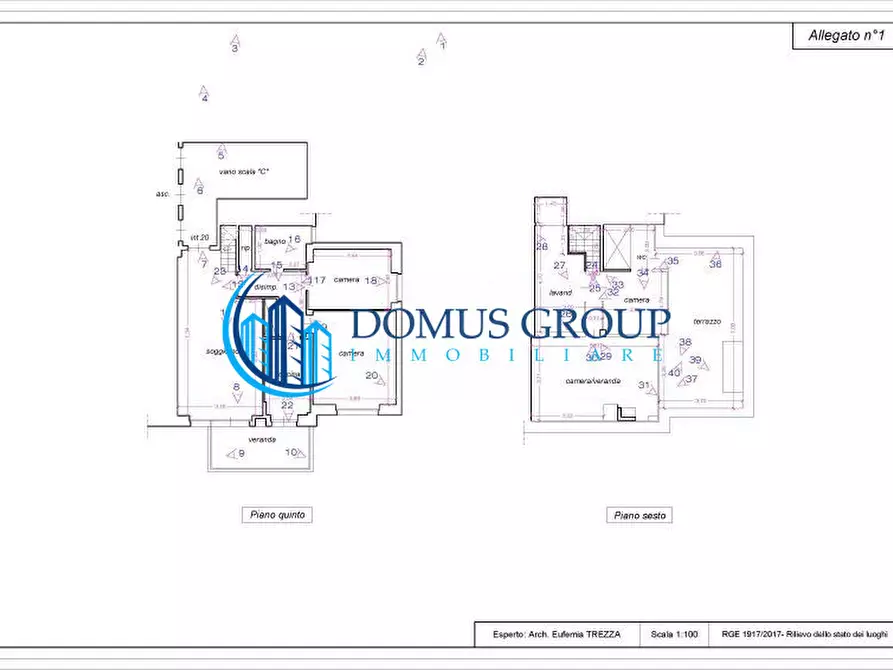 Immagine 28 di Appartamento in vendita  in Via Sacchetti Franco a Roma