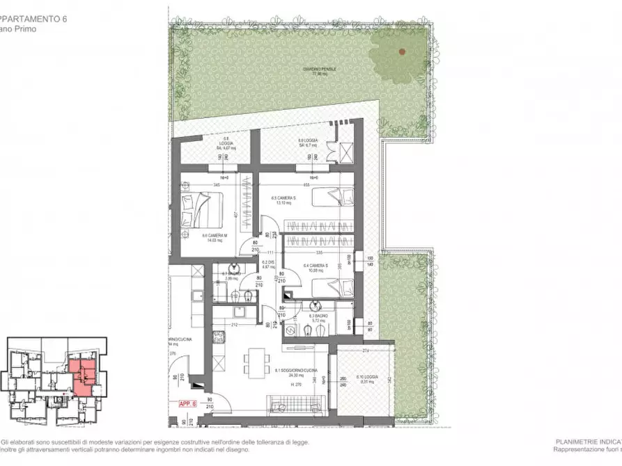 Immagine 16 di Appartamento in vendita  a San Giovanni In Persiceto