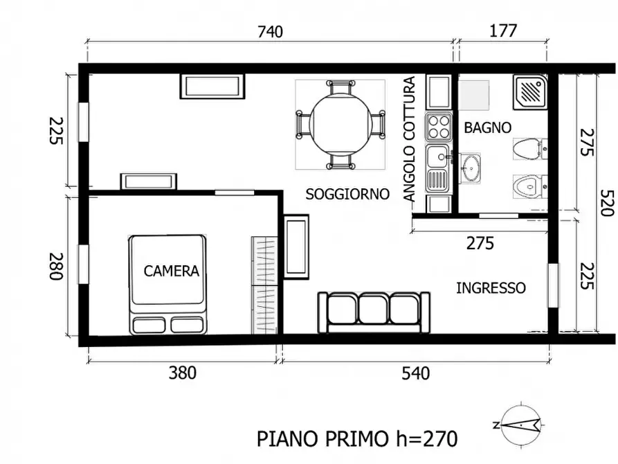 Immagine 23 di Appartamento in affitto  in Corso Vittorio Emanuele II a Padova