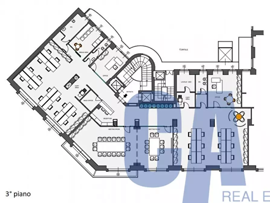 Immagine 16 di Ufficio in affitto  in PIAZZA DIAZ ARMANDO a Milano