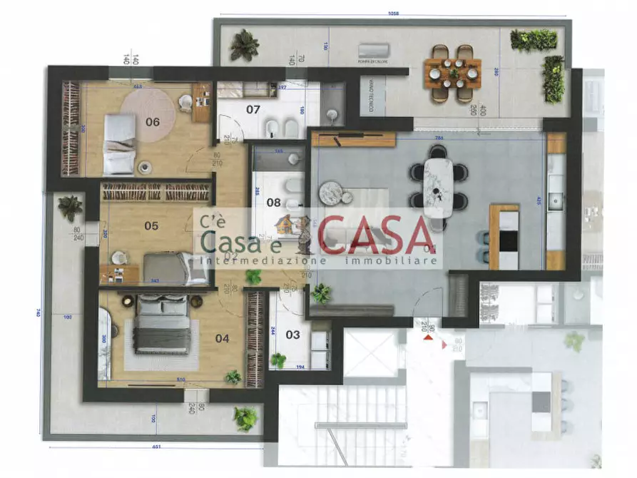 Immagine 4 di Appartamento in vendita  in Via S. Giuseppe, 6 a Selvazzano Dentro