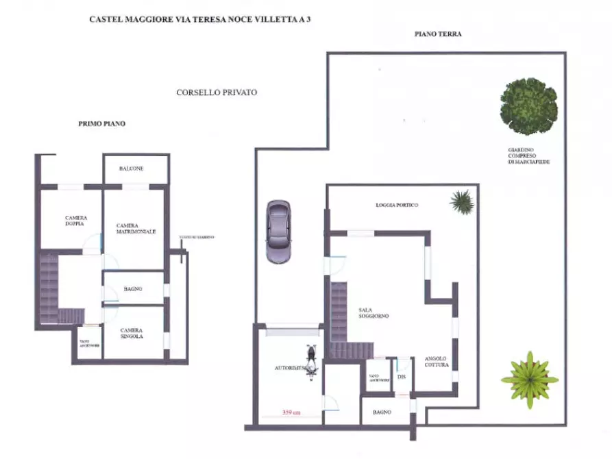 Immagine 16 di Villa in vendita  in Via Teresa Noce a Castel Maggiore