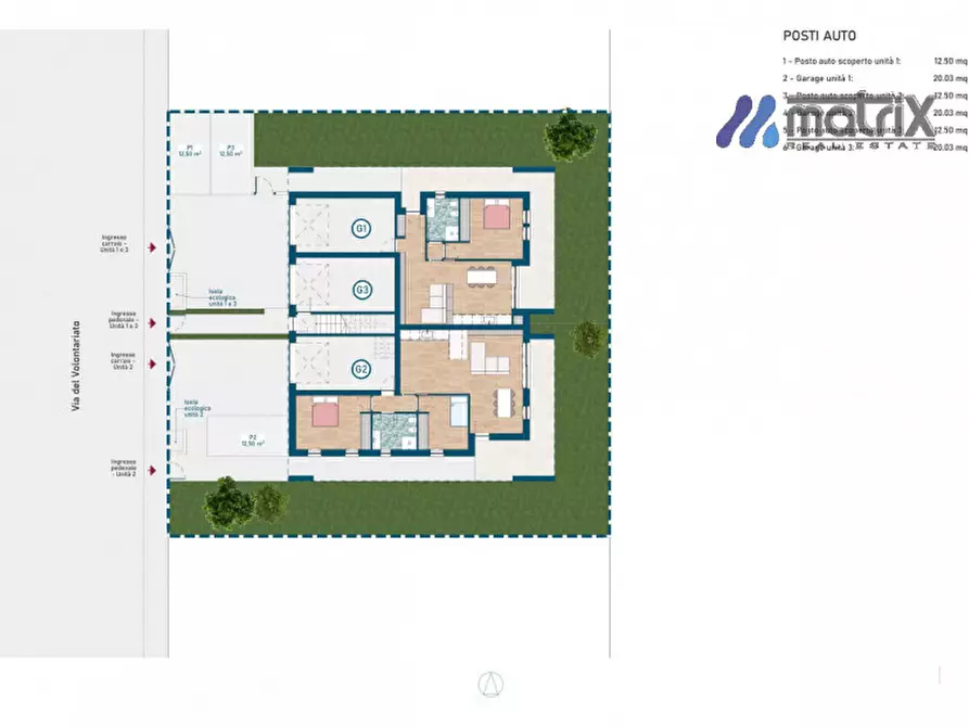 Immagine 48 di Casa bifamiliare in vendita  in Via Enrico Medi 50 a Rubano