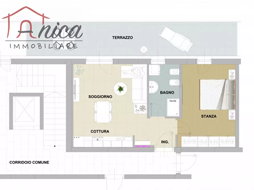 Immagine 17 di Appartamento in vendita  in Via della Canova a Trento