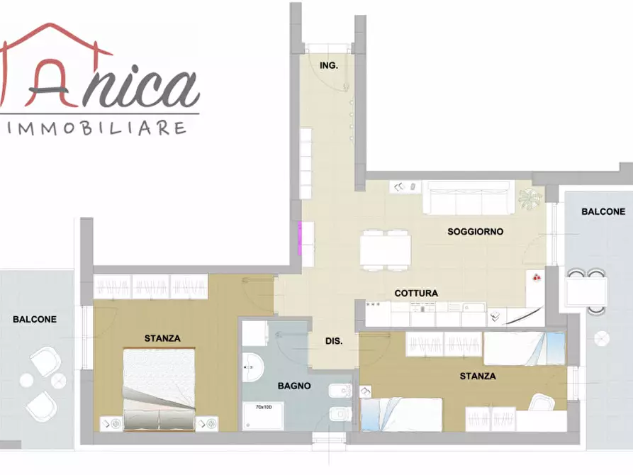 Immagine 19 di Appartamento in vendita  in Via della Canova a Trento