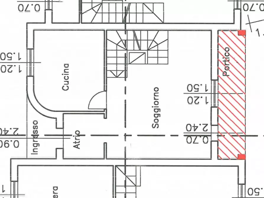 Immagine 28 di Villetta a schiera in vendita  in Via Piave a Calvagese Della Riviera