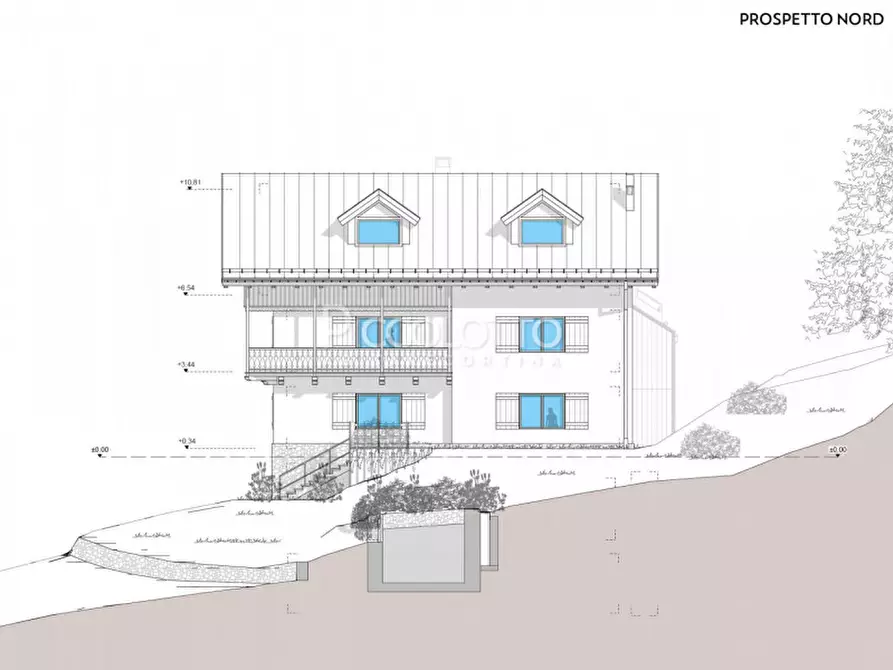 Immagine 13 di Appartamento in vendita  in Località Ronco a Cortina D'ampezzo