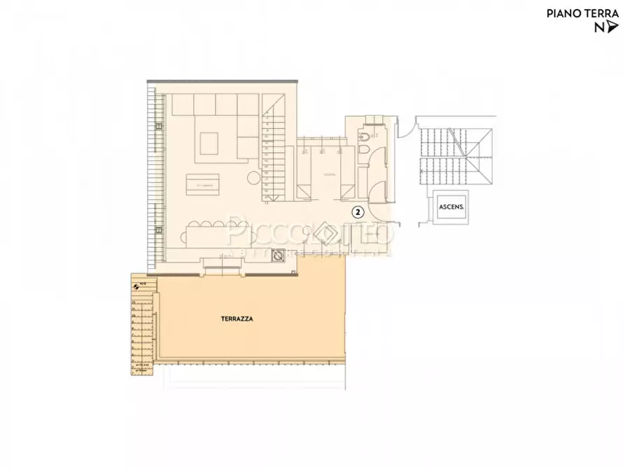 Immagine 18 di Appartamento in vendita  in Località Ronco a Cortina D'ampezzo