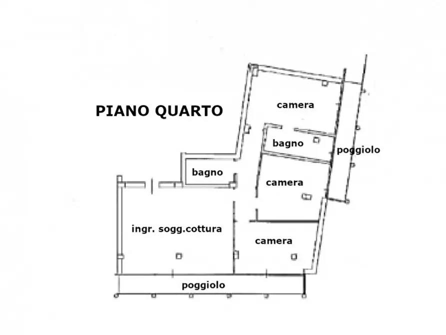 Immagine 9 di Appartamento in vendita  in Largo Europa a Padova