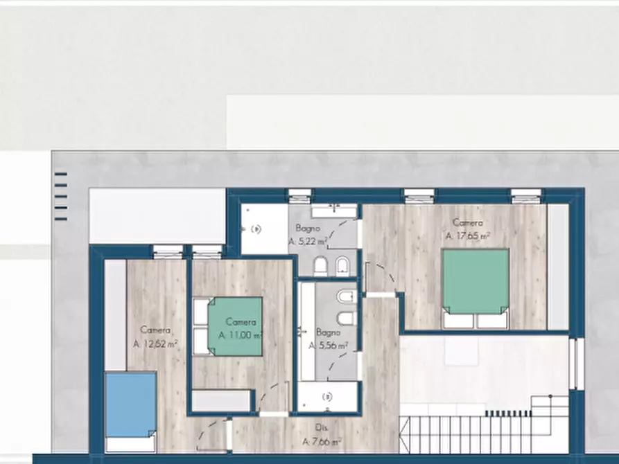 Immagine 15 di Casa bifamiliare in vendita  in Via Montale,20 a Cadoneghe