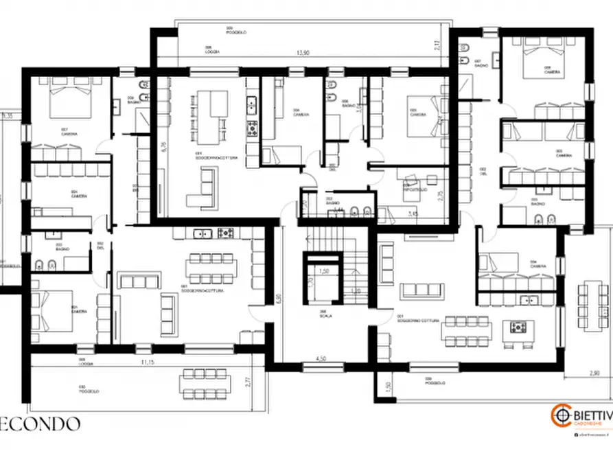 Immagine 11 di Appartamento in vendita  in Via Giuseppe Verdi a Vigodarzere