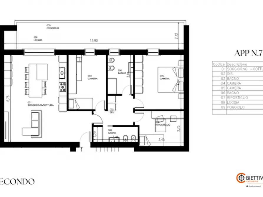 Immagine 12 di Appartamento in vendita  in Via Giuseppe Verdi a Vigodarzere