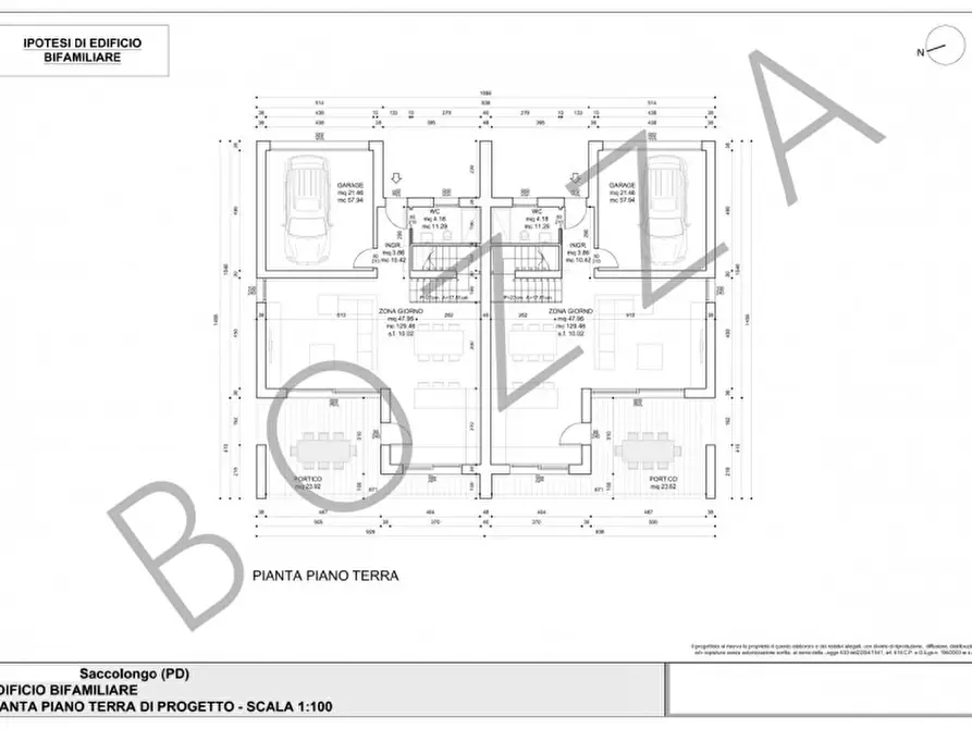 Immagine 16 di Terreno in vendita  in Via Boccalara a Saccolongo