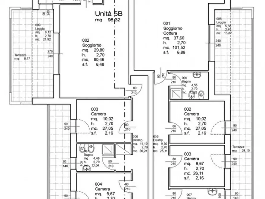 Immagine 6 di Appartamento in vendita  in Via San Martino a Vigodarzere