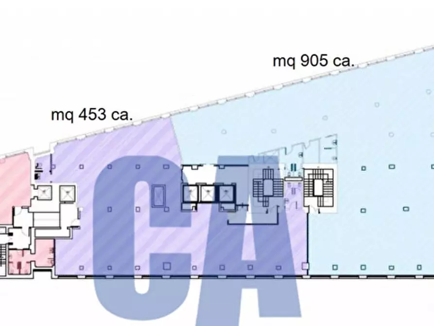 Immagine 24 di Ufficio in affitto  in PIAZZALE ACCURSIO FRANCESCO a Milano