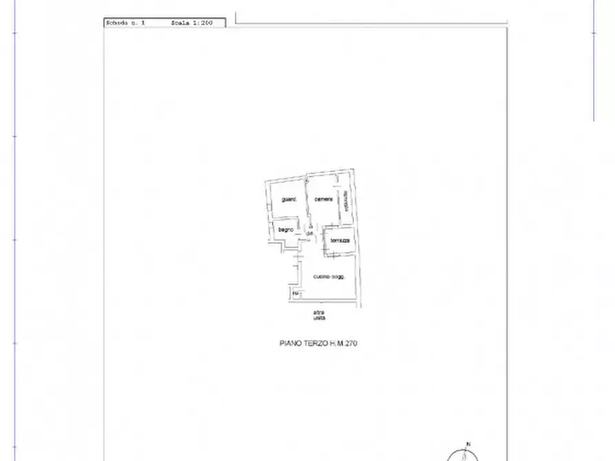 Immagine 17 di Attico in vendita  in Via Bastia Vecchia a Castelfranco Veneto