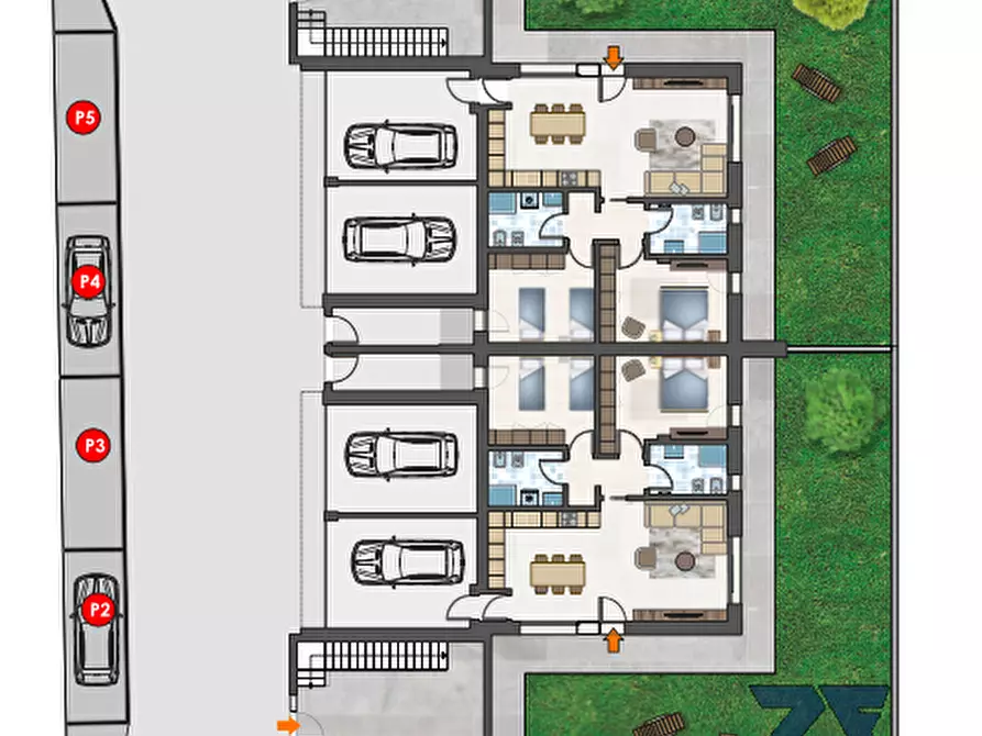 Immagine 10 di Appartamento in vendita  in via San Pio X a Castelfranco Veneto