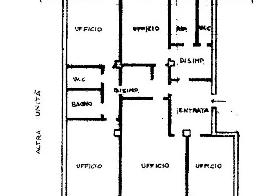 Immagine 1 di Ufficio in affitto  in CORSO MILANO a Padova