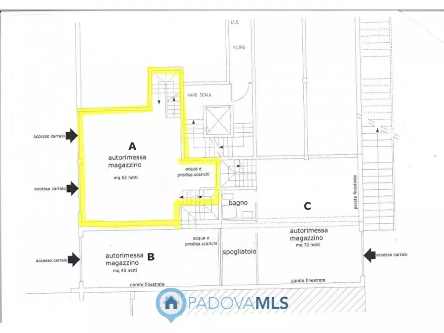 Immagine 9 di Attività commerciale in vendita  in Via Antonio Gramsci 5 a Cadoneghe