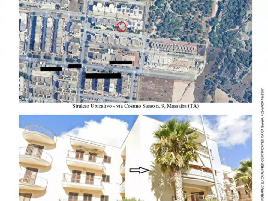 Immagine 24 di Appartamento in vendita  in Via Cosimo Sasso 9, Massafra (TA) a Massafra