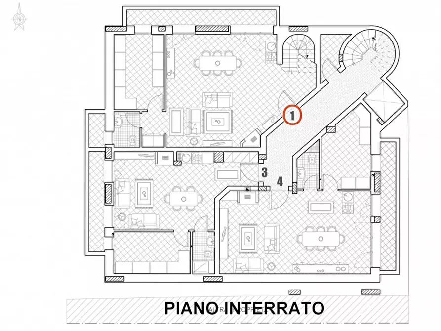 Immagine 45 di Appartamento in vendita  in via Cortusio a Padova