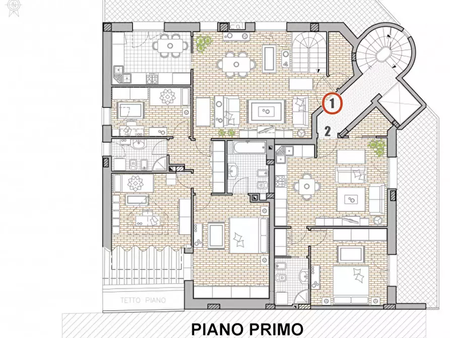 Immagine 47 di Appartamento in vendita  in via Cortusio a Padova