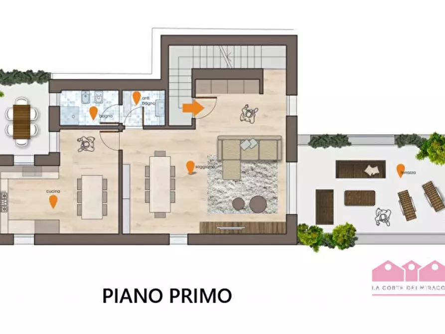 Immagine 49 di Casa bifamiliare in vendita  in VIALE TRIESTE a Vicenza
