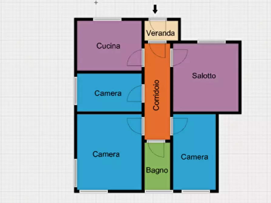 Immagine 1 di Appartamento in vendita  in Strada di Bertesina 164 a Vicenza