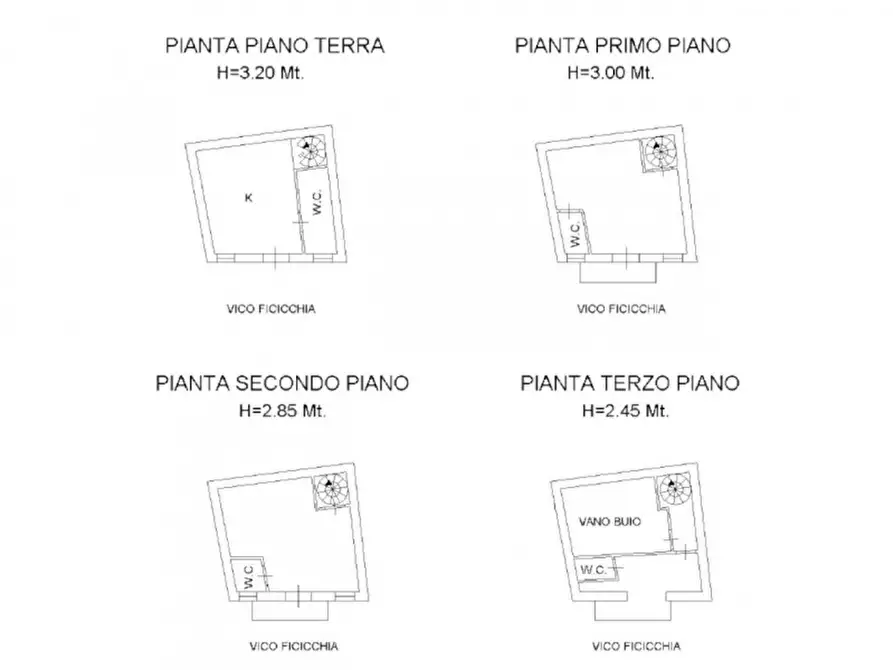 Immagine 10 di Palazzo in vendita  in Vico Ficicchia, 93012 Gela CL, Italia a Gela